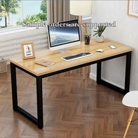 Bureau d'ordinateur en bois rafraîchissant pour la maison, le bureau, les études, les conférences, les étudiants, les petites salles de classe