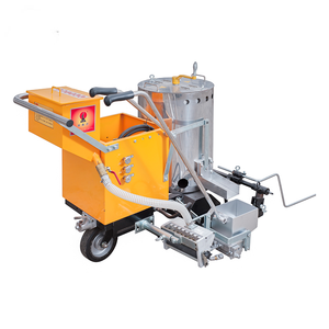 Machine de marquage routier thermoplastique en aluminium poussée à la main avec épaisseur de traçage réglable (1,0-3,0 mm) et vitesse de 1,5 km/h - Product Image 4