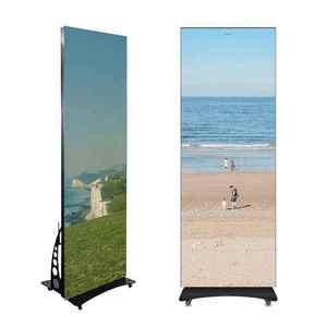 p2 Indoor Smart LED Poster Full HD IP65 Rating <b>Standing</b> Display for Advertising Digital Signage Event Display - Product Image 3