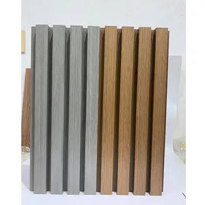 Outdoor Wooden Plastic Composite Flooring Wall Cover L Shape Decking and wall Cladding Panels Corner