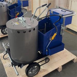 TOPROAD Venta al por mayor Hot Melt Hand Push Double <span class=keywords><strong>Spreader</strong></span> Marking Machine para rociar líneas de señalización vial - Product Image 6