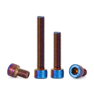 Hot Selling 12.9 Gr5 Titanium Bolts With Nuts - Exceptional Strength,M6-m24 Sizes,Premium Fastening Solution