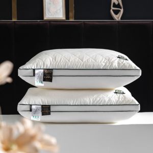 Soy Fiber <b>Pillow</b> Core Single Size Breathable <b>Neck</b> Support Home Use <b>Pillow</b> Pair - Product Image 4