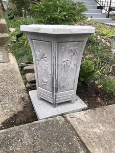 Moules d'injection en plastique ABS décoratifs pour jardin extérieur, pots de fleurs en béton préfabriqué coulés sur place, forte résistance, armature intérieure - Product Image 6