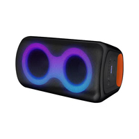 Speaker gigi biru portabel 4.5 inci ganda dengan mikrofon Bass daya tinggi desain baru produk penjualan laris Parlantes 4.5 "Bt