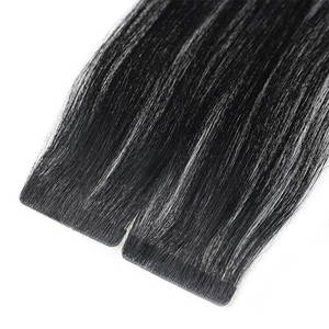 थोक मानव टेप बालों का विस्तार सीधे कुंवारी रेमी टेप बालों के विस्तार में कुंवारी रेमी टेप - Product Image 2