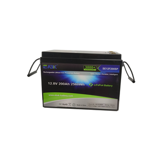 Baterí<span class=keywords><strong>a</strong></span> Recargable de Estado Sólido LiFePO4 de 12V 200Ah OEM ODM con BMS, Más de 3000 Ciclos, Energí<span class=keywords><strong>a</strong></span> Solar - Product Image 3