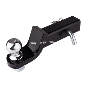 2 Inch Steel Towbar Tongue Ball Mount Towball Hitch Pin New Used Condition RV Parts Car Camper Accessories Caravan Components - Product Image 1