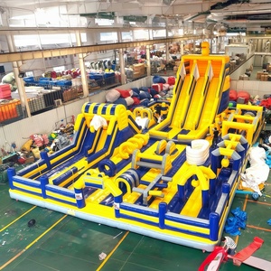 Parc de jeux gonflables extérieur pour enfants, trampolines gonflables, châteaux gonflables, jeux gonflables de divertissement en gros - Product Image 1
