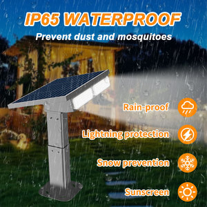 Ngoài Trời Vườn Đèn Pha Không Thấm Nước IP65 <span class=keywords><strong>35W</strong></span> Hoàng Hôn Để Bình Minh Sạc Năng Lượng Mặt Trời Nhẹ Lũ Lụt Ánh Sáng Với Pin - Product Image 5