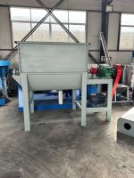 Mélangeur horizontal à double palette pour poudre sèche, adapté aux industries alimentaires et de revêtements