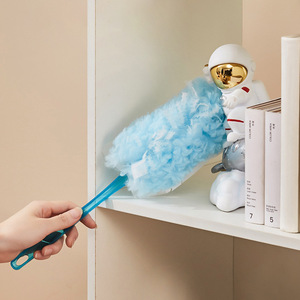 Recambio de Plumero de Microfibra Electrostática Azul Claro, Cepillo de Limpieza para Autos, Herramienta para Quitar Polvo de Grietas - Product Image 2