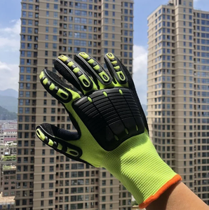 Guantes Resistentes a Cortes, Recubiertos de Espuma de Nitrilo Ultrafina, Protección de Nudillos de TPR, Guantes de Trabajo - Product Image 2