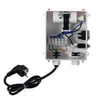 Boîtier de commande de pompe à eau automatique pour pompe de puits profond, monophasé, 0,75 kW, personnalisable