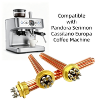 Élément chauffant pour chaudière à café compatible avec la machine à expresso Pandora Serimon Cassilano Europa, chauffage tubulaire de rechange