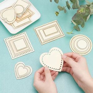 Cadre ovale en bois de haute qualité pour broderie florale DIY, idéal pour le crochet, le panier, le mini-tissage et le point de croix - Product Image 1
