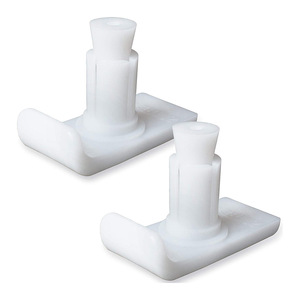 Support universel antidérapant blanc Foshan Dusen Walker Ski Gliders pour aides à la marche pour personnes âgées - Product Image 5
