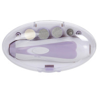 Ensemble de manucure et pédicure électrique, éliminateur de callosités pour enfants, ensemble de manucure