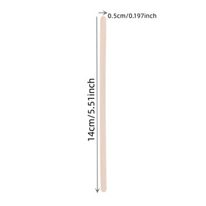 100 pz/borsa bastone di cera <span class=keywords><strong>per</strong></span> la depilazione portatile in legno depressore piccoli bastoncini <span class=keywords><strong>per</strong></span> <span class=keywords><strong>il</strong></span> naso applicatore sopracciglia modellatura <span class=keywords><strong>ceretta</strong></span> forniture - Product Image 6