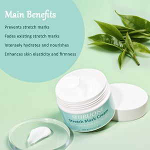 Crème Ventre Personnalisée Anti-Vergetures pour Femmes Enceintes au Thé Vert Exfoliante et Éliminatrice - Product Image 3
