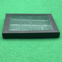 Usine de Shenzhen, vente en gros, 6 cavités PVC PET, cire en plastique, emballage de coquille de palourde fondue