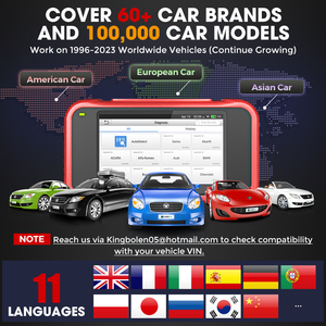 EE. UU. Almacén DE LA UE LAUNCH X431 CRP129E V2.0 OBD 2 Escáner ENG/AT/ABS/SRS Multi-idioma Actualización gratuita Herramientas de diagnóstico automático - Product Image 4