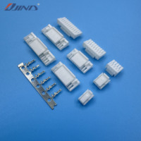 Connecteur SMT LED JINDA 1.25T-7-NY, assemblage de câble mâle-femelle avec borne à sertir pas de 1,25 mm, UL94V-0, fil vers carte PCB