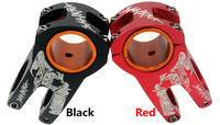 Tiges de vélo vtt en alliage d'aluminium, 50MM, tige de guidon fixe courte pour vélo de route, nouvelle collection