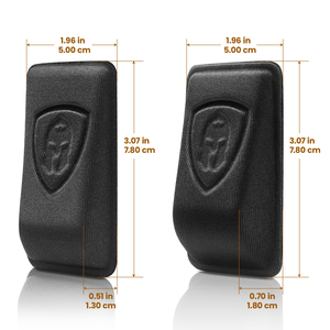 Warriorland Appendix Dragen Holster Wig, Verbetert Comfort & Camouflage, Universele Schuimholster Pad, Tweehandig - Product Image 3