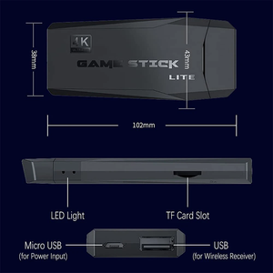 M8 4K家用游戏机电视游戏盒高清无线街机摇杆复古游戏机 - Product Image 3