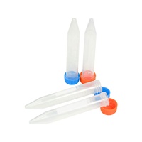 Échantillon gratuit de laboratoire : Tubes Falcon en plastique à fond conique de 10 ml, 15 ml, 50 ml, Tubes de centrifugation de 50 ml avec bouchon à vis