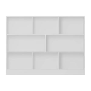 Étagère à livres unique avec coin lecture, étagère à livres en bois blanc à plusieurs niveaux, étagère à livres en bois <span class=keywords><strong>pour</strong></span> enfants, bibliothèques blanches - Product Image 6