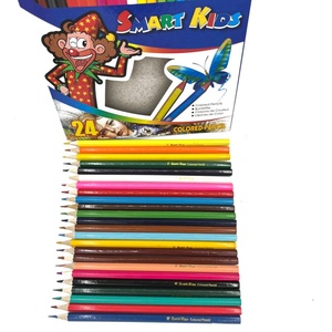 Lápices de Colores al por Mayor, Caja de 24 Colores, Lápices de Dibujo y Pintura para Niños, Juego de Lápices de Colores para Pintar y Dibujar - Product Image 1