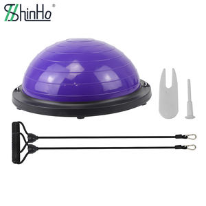 Pelota de <span class=keywords><strong>Equilibrio</strong></span> Antideslizante de Diseño Patentado de Shinho, Media Pelota para Gimnasio en Casa con Impresión de Color Personalizada - Product Image 3