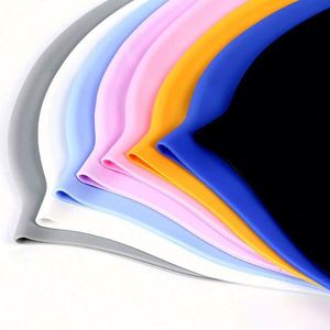 Bonnet de bain en silicone pour adultes en gros - Impression personnalisée, 8 couleurs, unisexe, pratique - Product Image 3