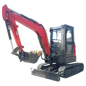 EPA/CE/EURO V Farmland/Garden Use Digging Machine Small Digger Mini Bagger Towable Backhoe