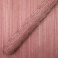 Mywind Nieuw Ontwerp Natuurlijk Materiaal Behang Rose Roze Abaca Wandbekleding Sisal Jute Ruwe Hennep Voor Binnenwanddecoratie
