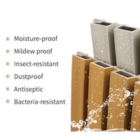 Panneaux muraux en composite bois-plastique co-extrudé, décoratifs, résistants aux intempéries, imperméables, revêtement mural WPC