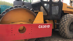 Rodillo Vibratorio de Doble Tambor Usado Dynapac Ca301D Ca25 Ca30, 12-14 Toneladas, Motor Diésel Deutz, Bomba de 110 kW, Modelo 2018 - Product Image 2