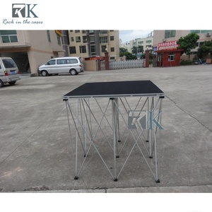Quick Install Mobile <b>Stage</b> with Flight Cases Portable Square <b>Platform</b> - Product Image 6