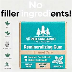 Реминерализующая жевательная резинка супер мятный ксилит, свежая, без сахара для здоровья зубов - Product Image 4