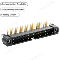 Conector Industrial Rectangular M80 de 34 Pines en Ángulo Recto, Paso de 2 mm, Montaje en PCB para Equipos Industriales