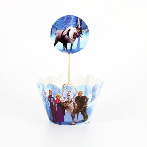 Ywbeyond ที่ห่อ<span class=keywords><strong>เค้ก</strong></span><span class=keywords><strong>เอ</strong></span><span class=keywords><strong>ล</strong></span><span class=keywords><strong>ซ่า</strong></span>แอนนา,อุปกรณ์ตกแต่งสำหรับงานเลี้ยงวันเกิด - Product Image 6