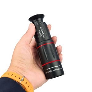 Lente Teleobjetivo Externa <span class=keywords><strong>para</strong></span> Teléfono Móvil 18X con Trípode, Lente de Cámara Teleobjetivo Universal de Vidrio Óptico <span class=keywords><strong>para</strong></span> iPhone - Product Image 1