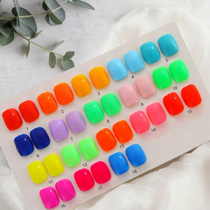 เจลยูวีสำหรับร้านทำเล็บขายส่ง - สีลูกกวาดเรืองแสง - Product Image 2