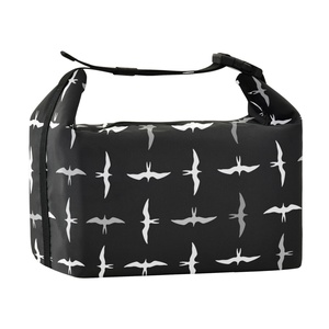 New Arrival Aloha Leakproof Cooler Bag Hawaiian Custom Design Iwa Birds Print Small Portable Insulated Lunch Bag with Buckle - Product Image 2