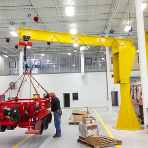 Ce ISO sàn cố định JIB <span class=keywords><strong>Crane</strong></span> 1 tấn 2 tấn 3 tấn 5 tấn 6 tấn trụ cột slewing JIB <span class=keywords><strong>Crane</strong></span> 10 tấn cho hội thảo - Product Image 5