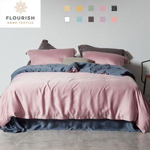 Fiorire 5 Stelle 4 Pezzi Cadar <span class=keywords><strong>Ensemble</strong></span> De Literie Lyocell Parure De Lit Bedset Set di Biancheria Da Letto Caldo - Product Image 5