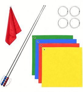 Professional Hot Sales Sublimation Custom Decorative Hanging Guide <b>Flag</b> With Retractable Telescoping <b>Pole</b> - Product Image 1