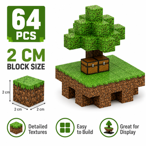 Set di Blocchi Magnetici Quadrati a Tema Foresta in Plastica, Certificati EN71, Giocattoli Educativi per Bambini, Vendita all'Ingrosso - Product Image 2